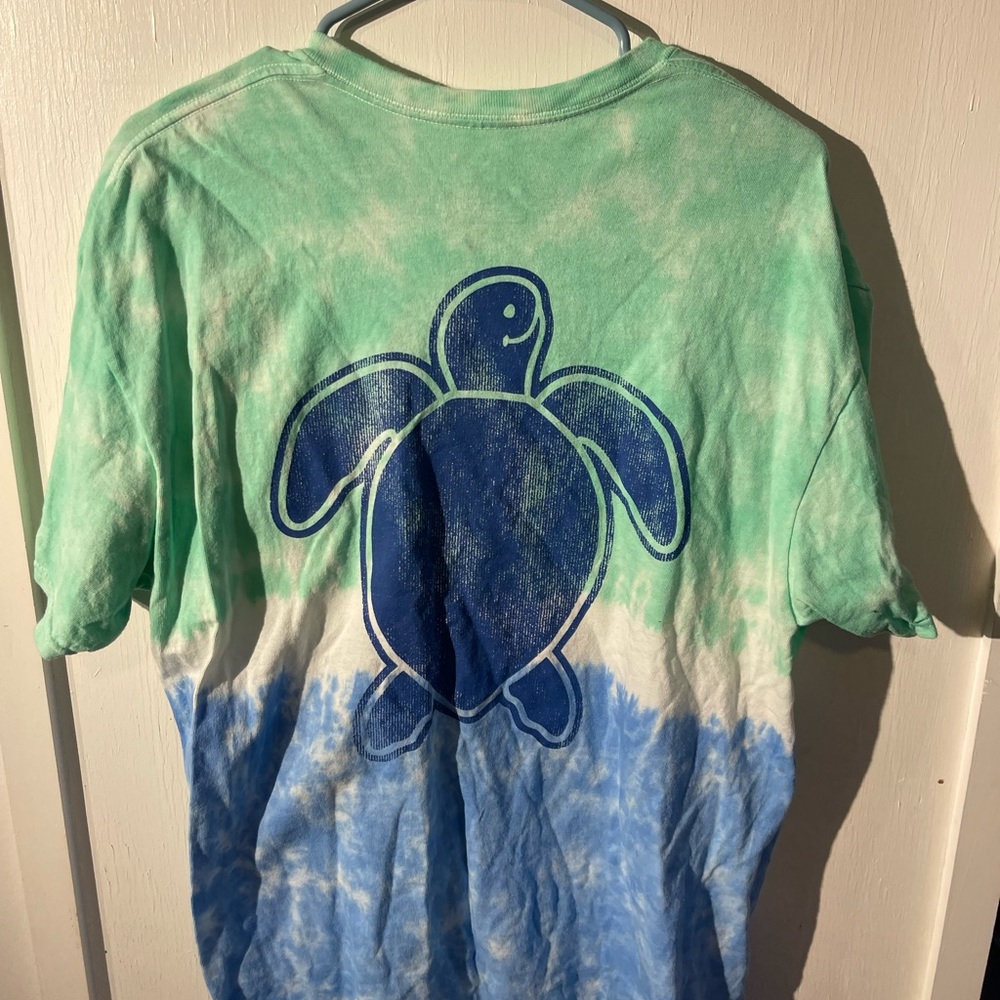 Simply Southern Tie Dye Short Sleeve T Shirt Turtle Preppy Women’s XL
